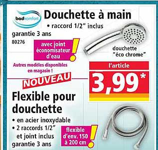Douchette à main