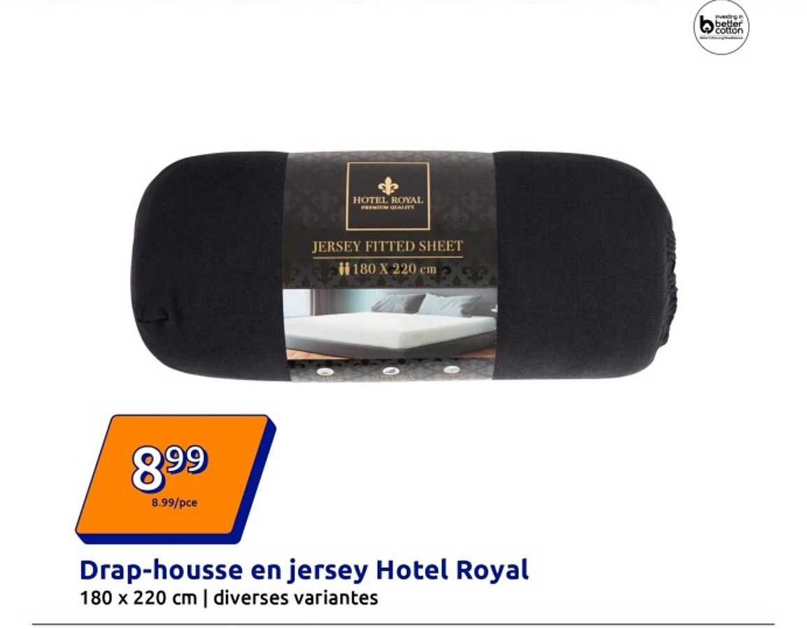 Drap-housse en jersey Hotel Royal