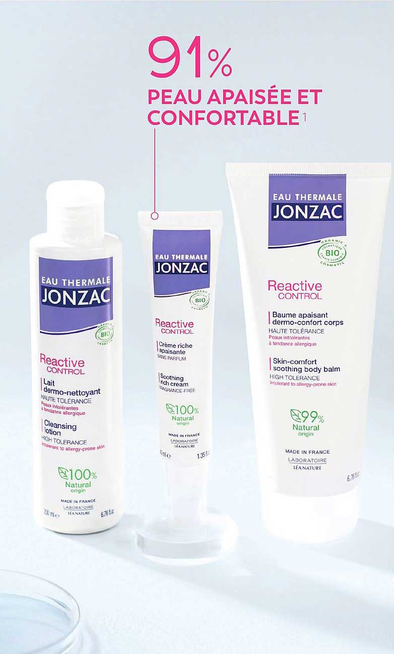 EAU THERMALE JONZAC REACTIVE CONTROL