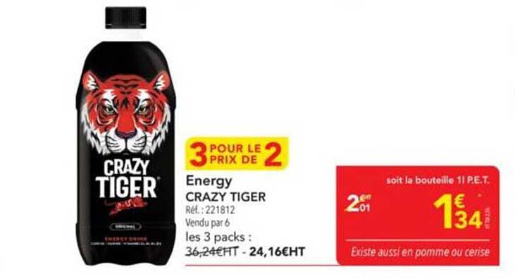 Energy CRAZY TIGER