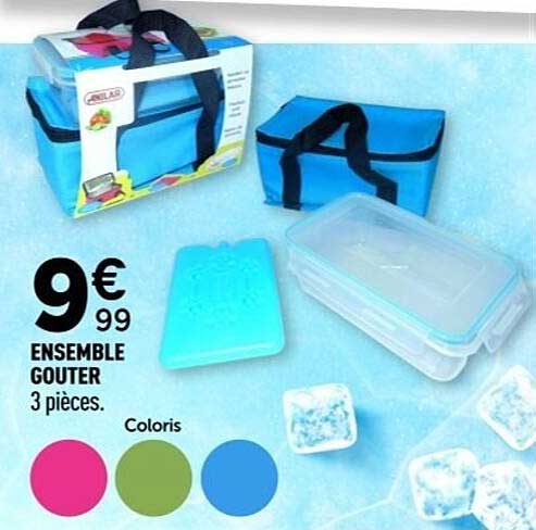 ENSEMBLE GOUTER 3 pièces.