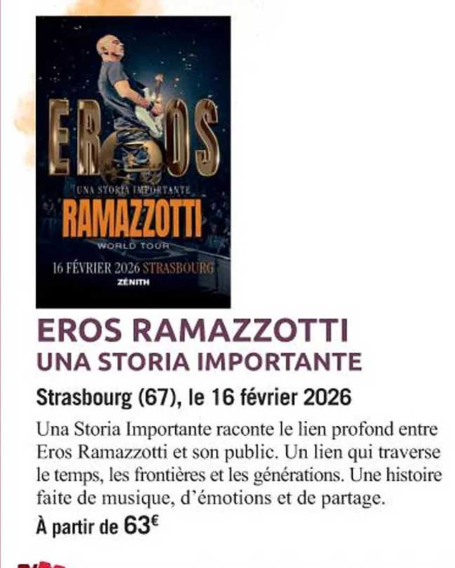 EROS RAMAZZOTTI UNA STORIA IMPORTANTE