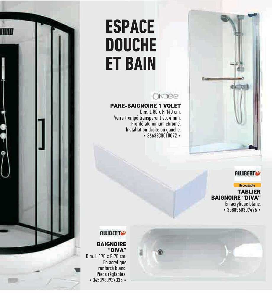 ESPACE DOUCHE ET BAIN