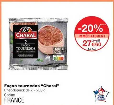 Façon tournedos "Charal"