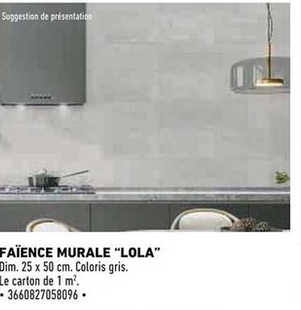 FAÏENCE MURALE “LOLA”