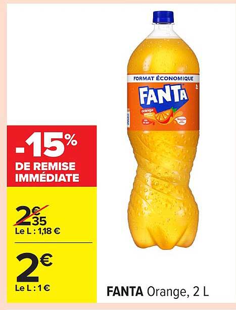 FANTA Orange, 2 L