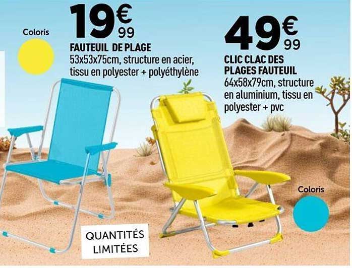 Fauteuil de plage