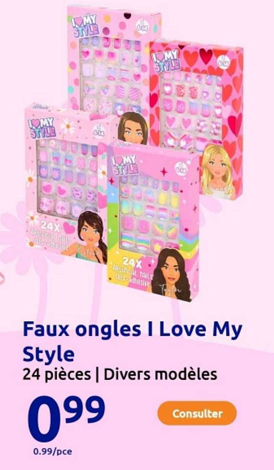 Faux ongles I Love My Style
