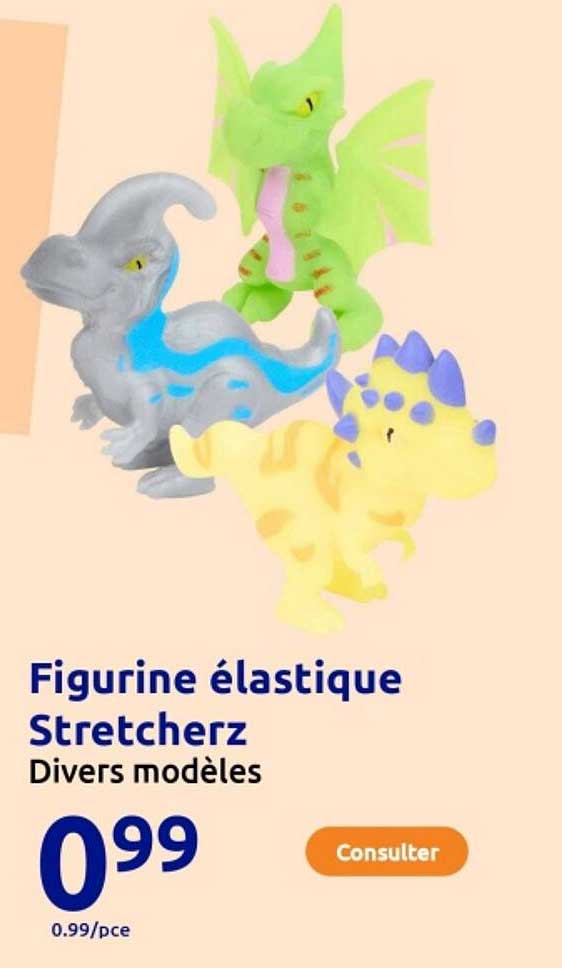 Figurine élastique Stretcherz Divers modèles