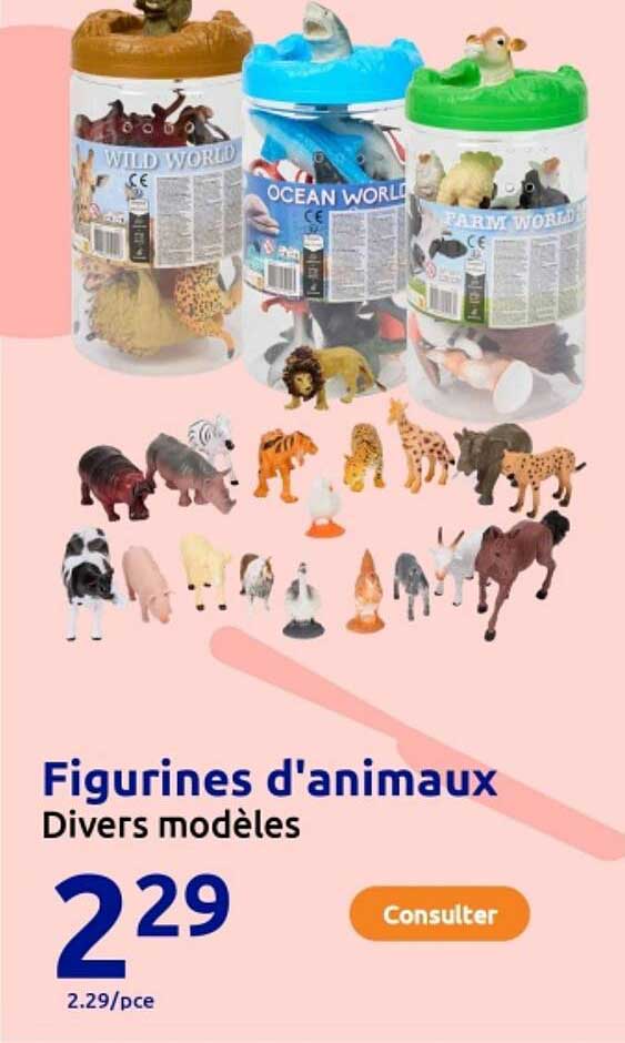 Figurines d'animaux