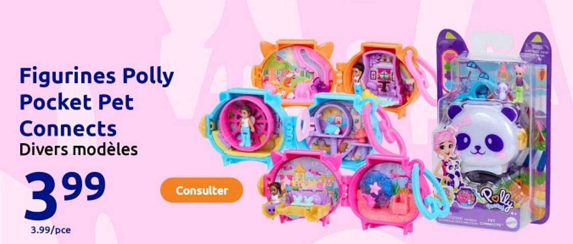 Figurines Polly Pocket Pet Connects
