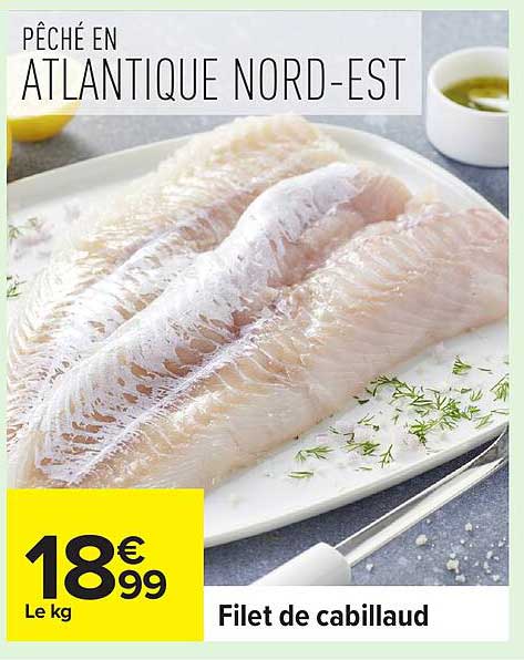 Filet de cabillaud