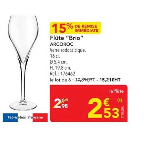 Flûte "Brio" ARCOROC