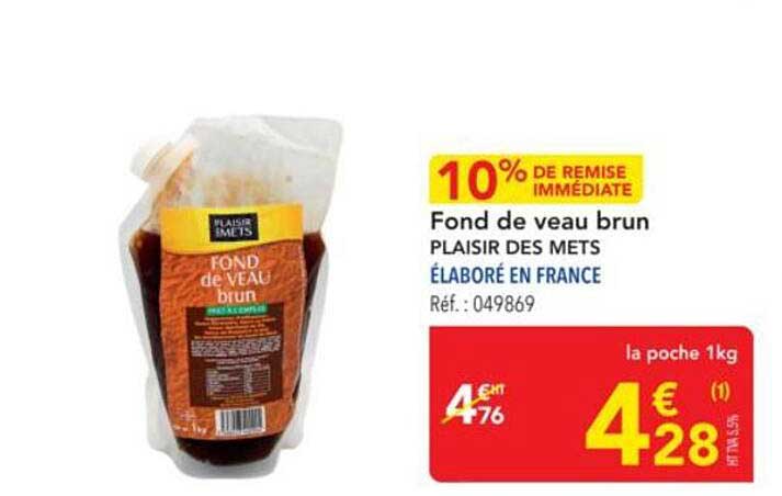 Fond de veau brun