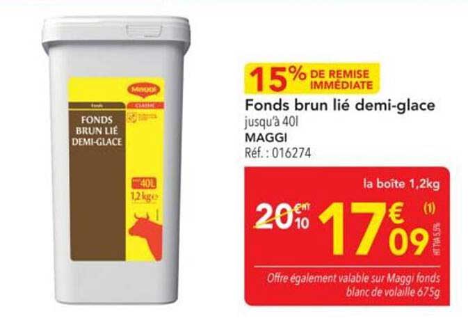 Fonds brun lié demi-glace