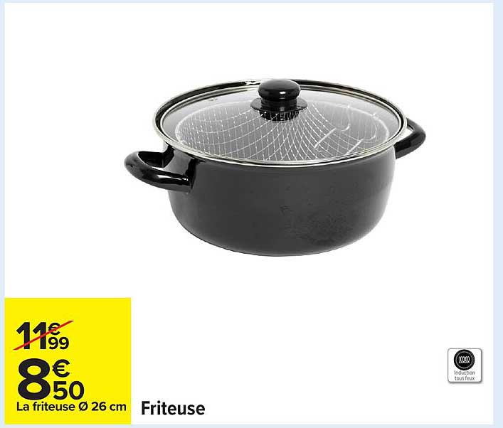 Friteuse Ø 26 cm