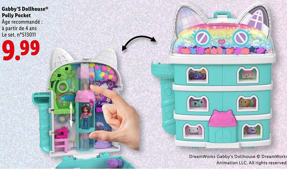 Gabby's Dollhouse® Polly Pocket