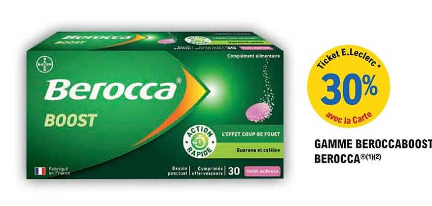 GAMME BEROCCABOOST BEROCCA