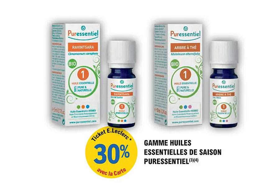 GAMME HUILES ESSENTIELLES DE SAISON PURESSENTIEL(3/4)