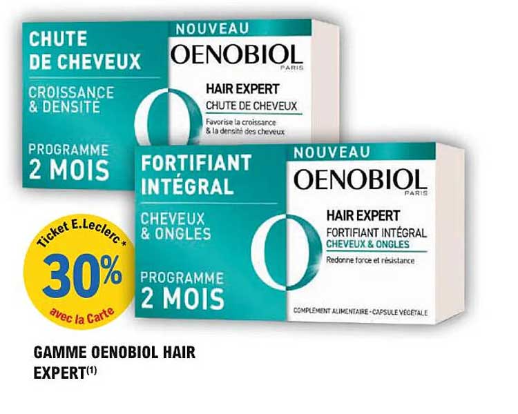 GAMME OENOBIOL HAIR EXPERT
