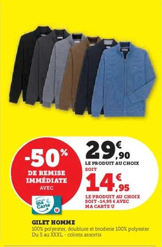 GILET HOMME