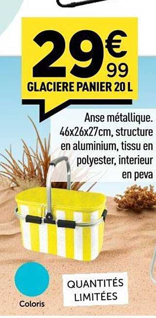 GLACIERE PANIER 20 L