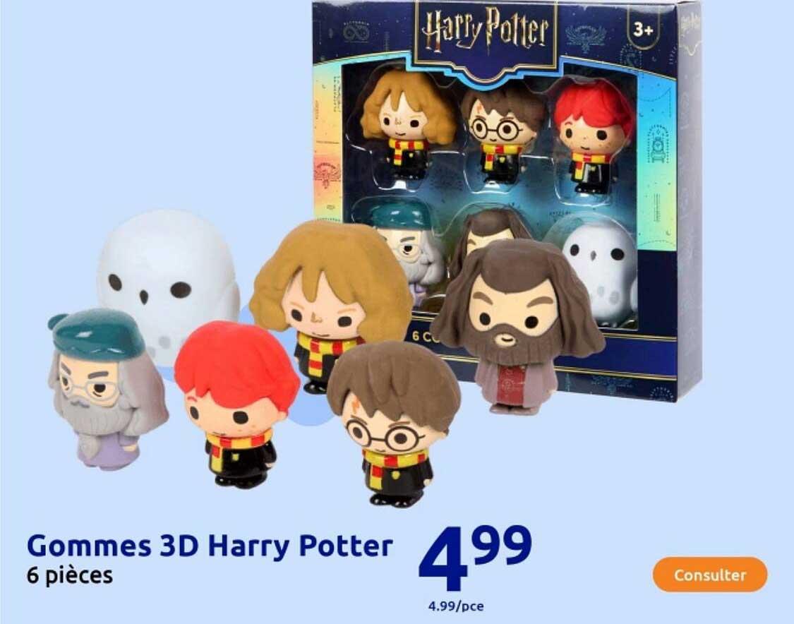 Gommes 3D Harry Potter
