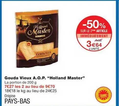 Gouda Vieux A.O.P. "Holland Master"