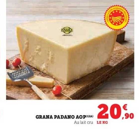 GRANA PADANO AOP(1kg) Au lait cru