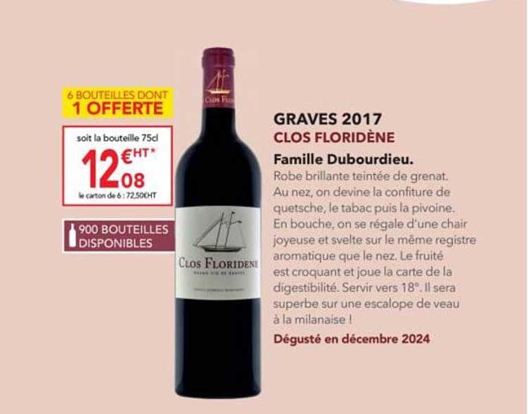 GRAVES 2017 CLOS FLORIDÈNE