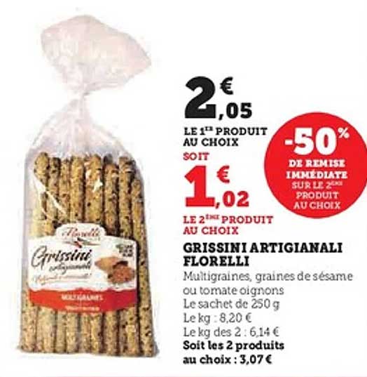 GRISSINI ARTIGIANALI FLORELLI