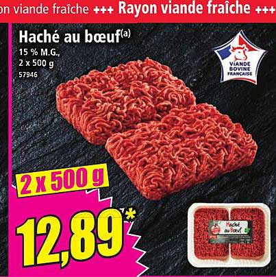 Haché au bœuf