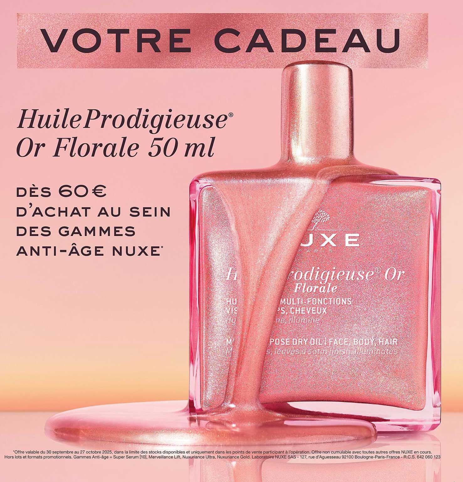 Huile Prodigieuse® Or Florale 50 ml