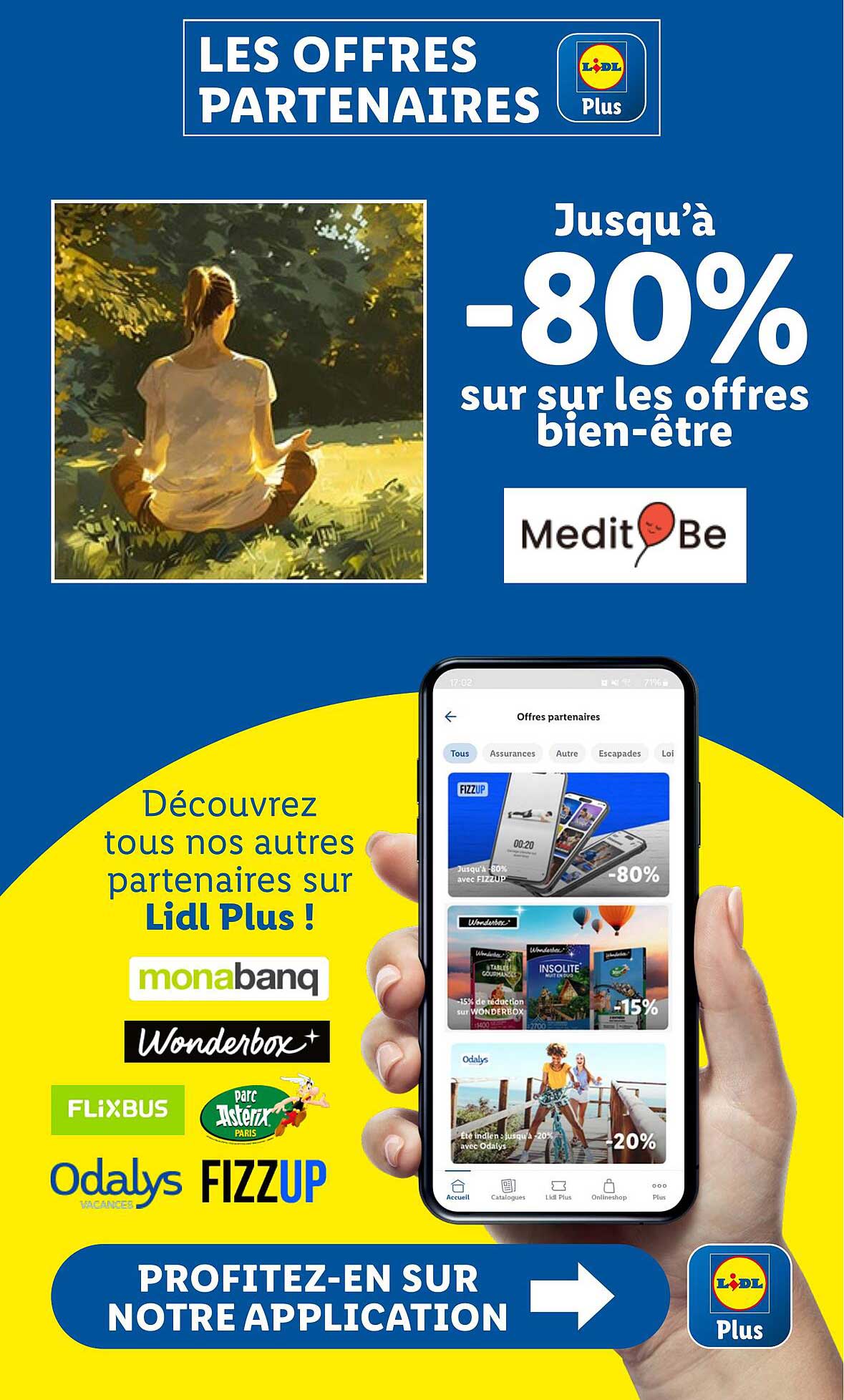 Jusqu’à -80% sur les offres bien-être