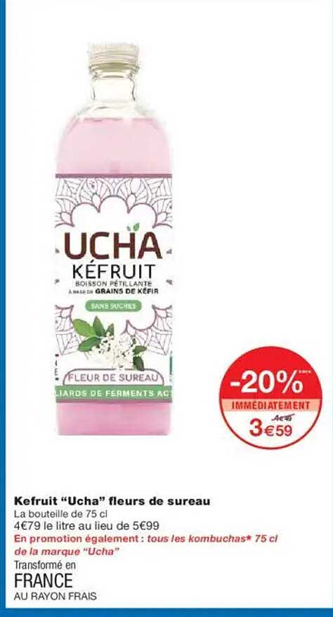 Kefruit “Ucha” fleurs de sureau