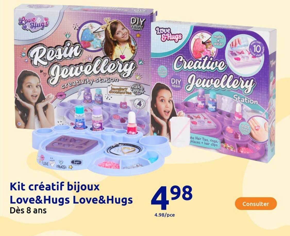 Kit créatif bijoux Love&Hugs Love&Hugs