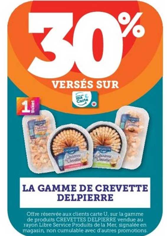 LA GAMME DE CREVETTE DELPIERRE