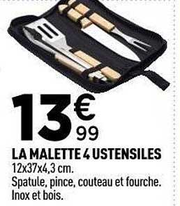 LA MALETTE 4 USTENSILES