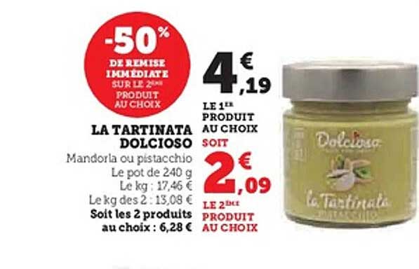 LA TARTINATA DOLCIOSO