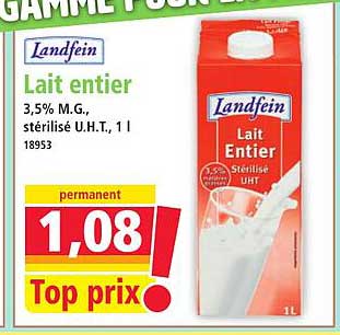 Lait entier