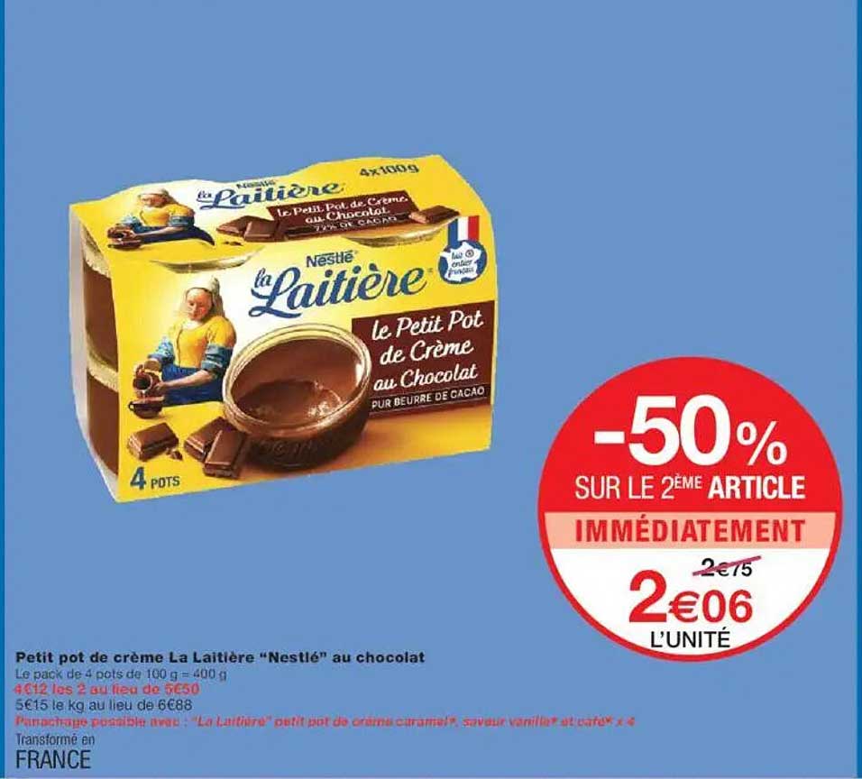 le Petit Pot de Crème au Chocolat