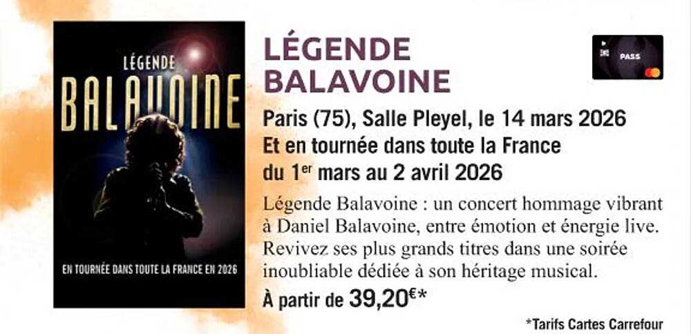 LÉGENDE BALAVOINE