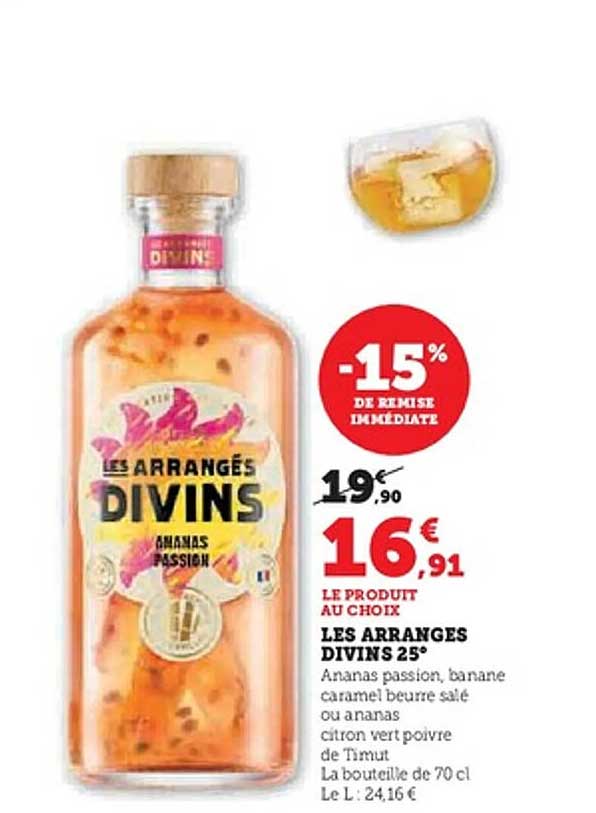 LES ARRANGÉS DIVINS 25° - ANANAS PASSION
