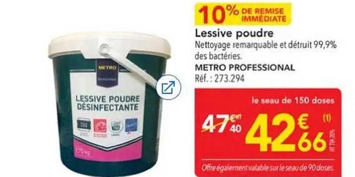 Lessive poudre