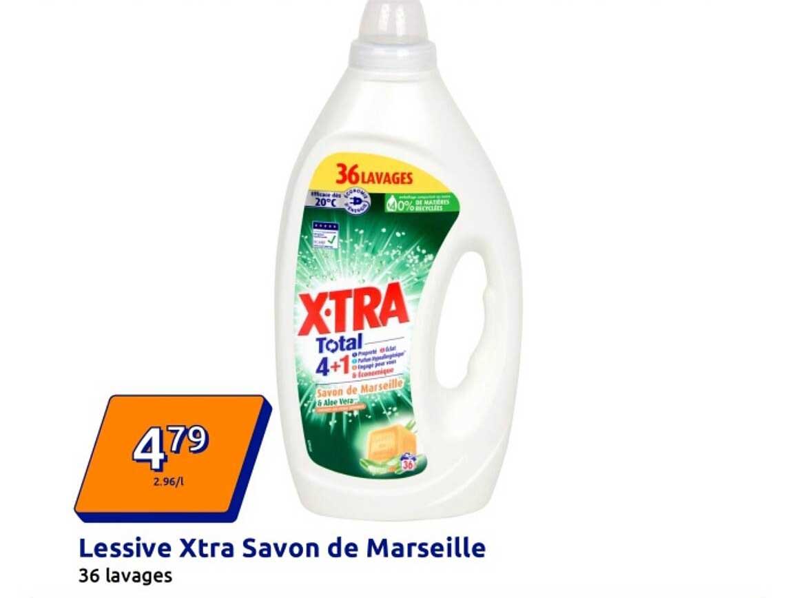 Lessive Xtra Savon de Marseille