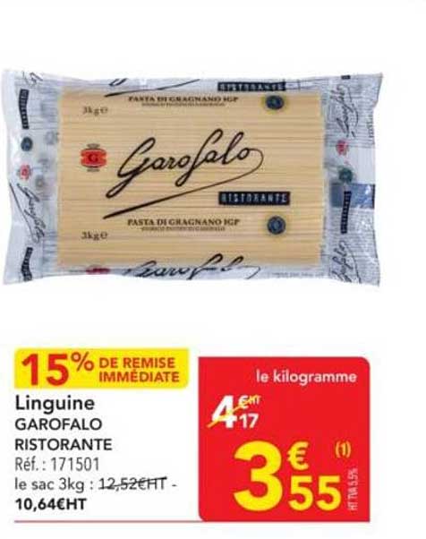 Linguine GAROFALO R ISTORANTE