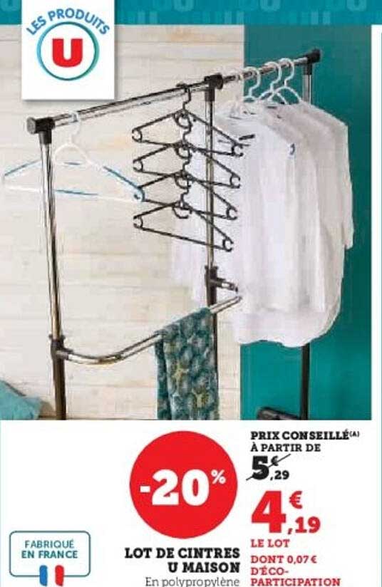 LOT DE CINTRES U MAISON