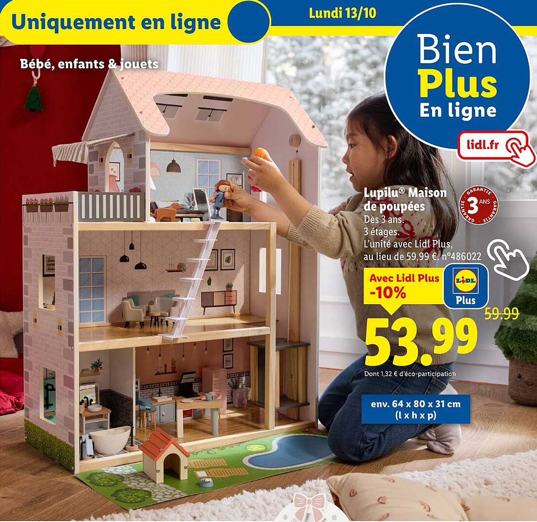 Lupilu® Maison de poupées