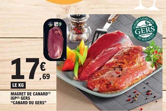 MAGRET DE CANARD IGP GERS "CANARD DU GERS"