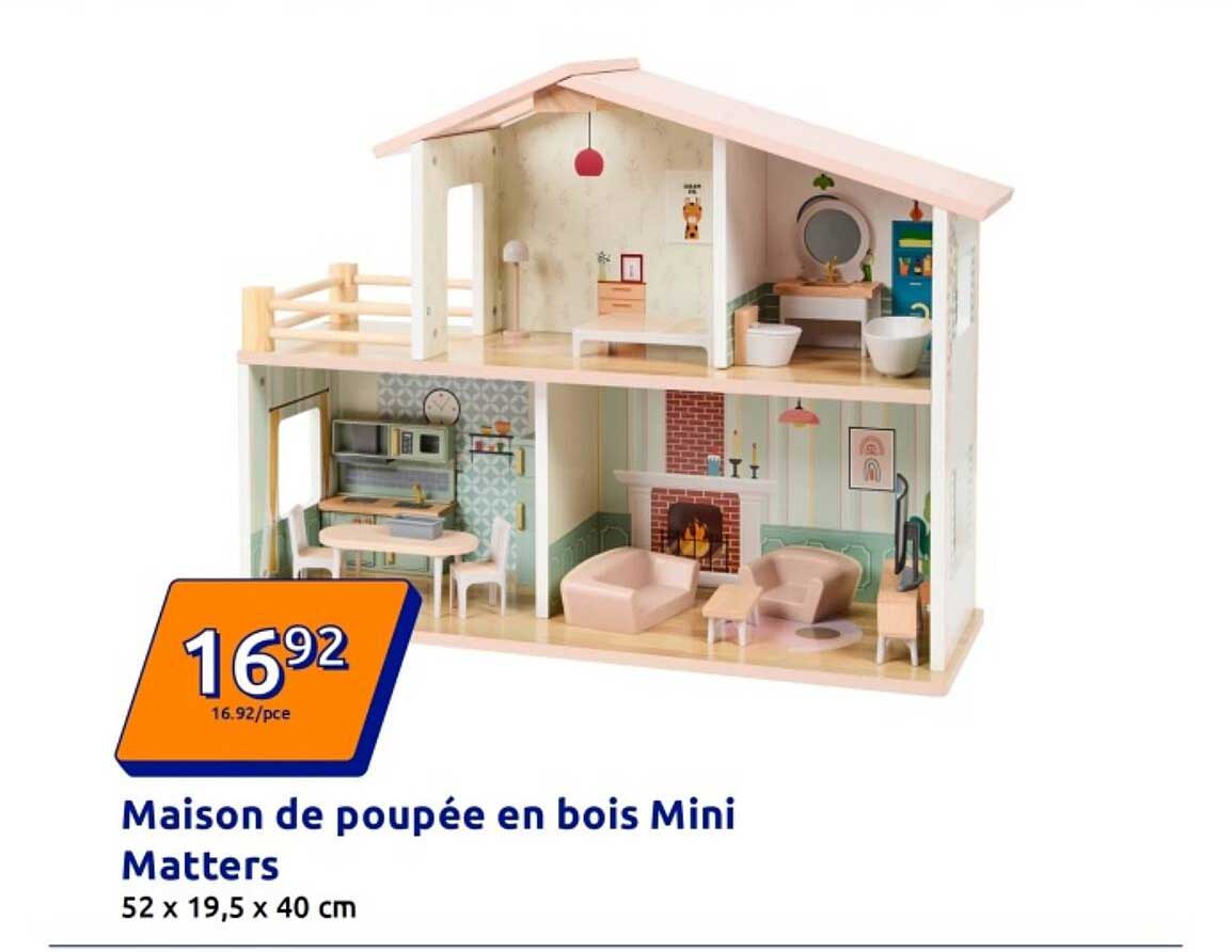 Maison de poupée en bois Mini Matters